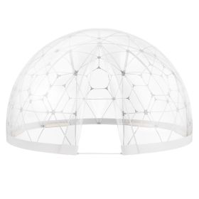 Garden Dome Igloo Tent House, 9.5 FT Dome Tent, Upgraded Garden Igloo with PVC Transparent Cover and Window